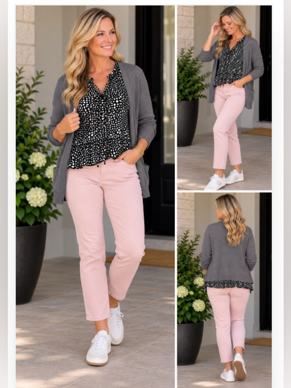 Democracy Ab Solution Jeans 14 Pink Stretch Ankle Straight